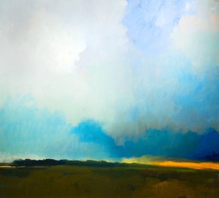 Remembered Landscape 8 X, 2010 Oil on linen, 44 x 48 in. Courtesy Cade Tompkins Projects, Providence, RI